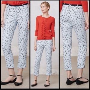 ☀️Cartonnier Cherry pants from Anthropologie
